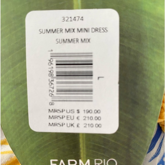 FARM Rio Summer Mix Mini Dress - Picture 6 of 16
